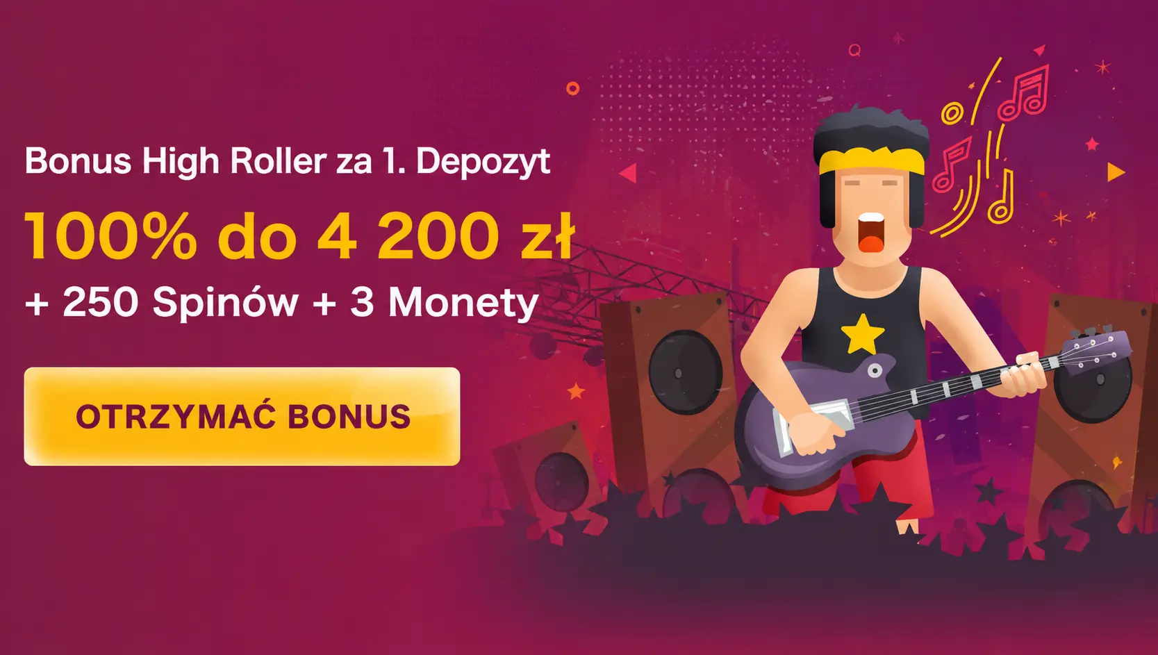 Bonusy powitalne w kasynie Rolling Slots
